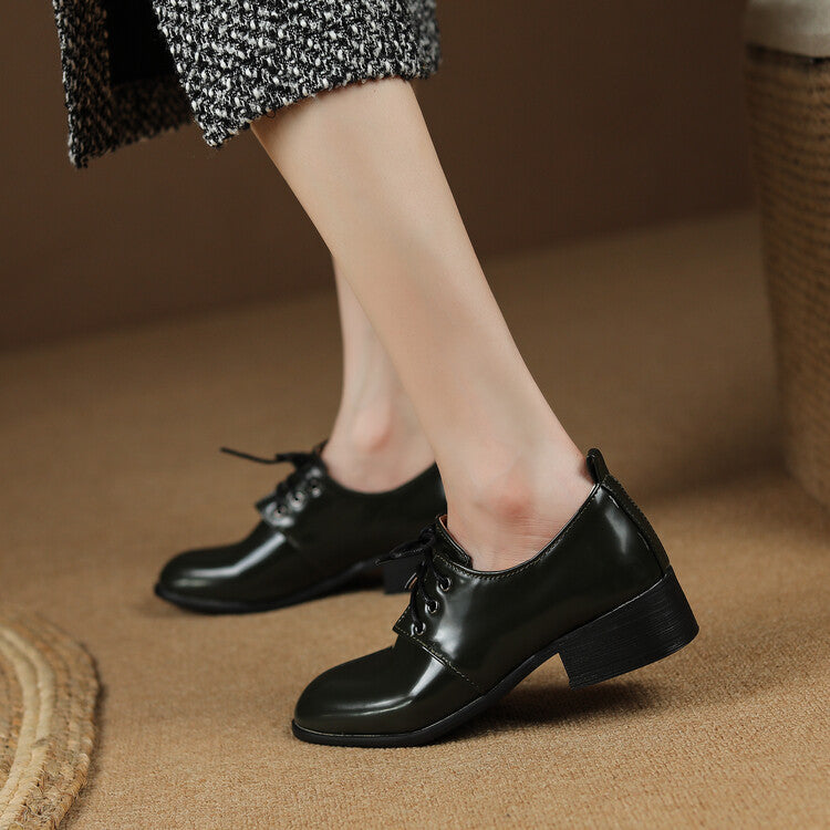 Women's Lace Up Oxford Shoes