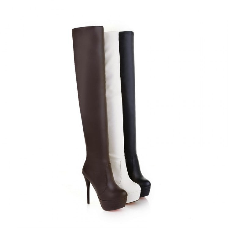 Sexy High Heels Platform Over the Knee Boots for Women 6647
