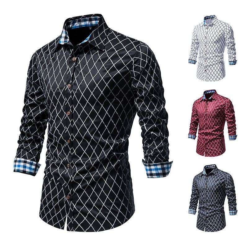 KS-QON BENG Men's Casual Shirts Science Subject Lesson Print Long Sleeve  Button Shirt, Style, 6X-Large : : Clothing, Shoes & Accessories