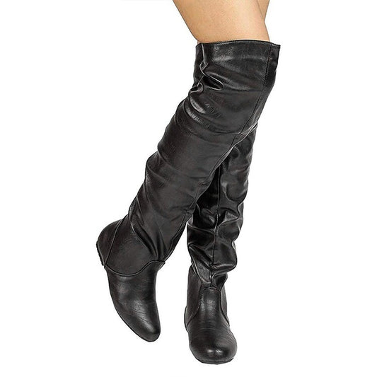 Women's Inside Heighten Wedge Heel Over the Knee Boots