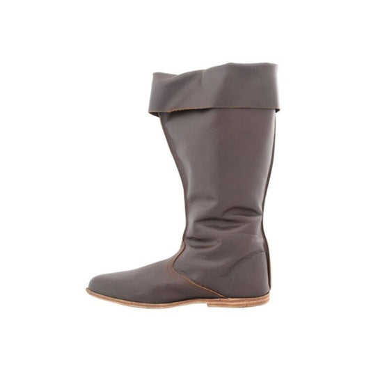 Women's Crossed Tied Straps Fold Mid Calf Boots