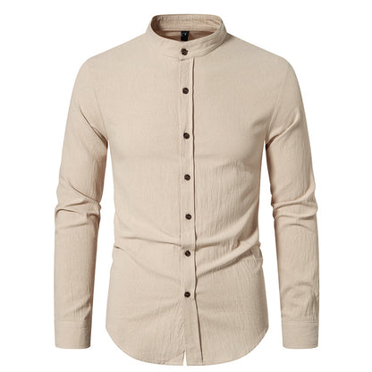 Men Turtleneck Long Sleeves Shirt