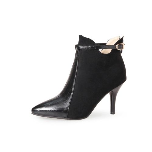 Pointed Toe Women's High Heeled Stiletto Heels Ankle Boots