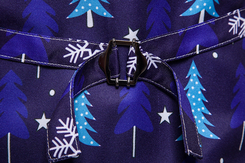 Men's Christmas 3D Christmas Tree Printed Vest Waistcoat