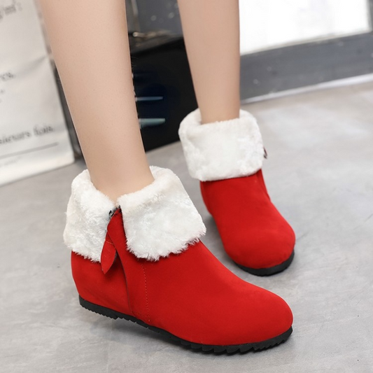 Women's Wedges Heel Snow Boots