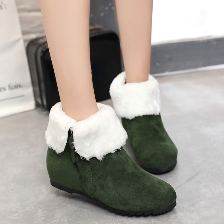 Women's Wedges Heel Snow Boots