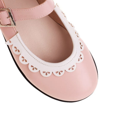 Women's  Platform Flats Mary Jane Shoes