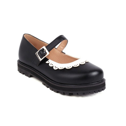 Women's  Platform Flats Mary Jane Shoes