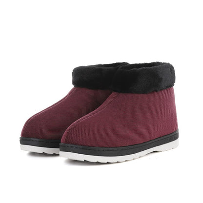 Women's Winter Zipper Short Snow Boots