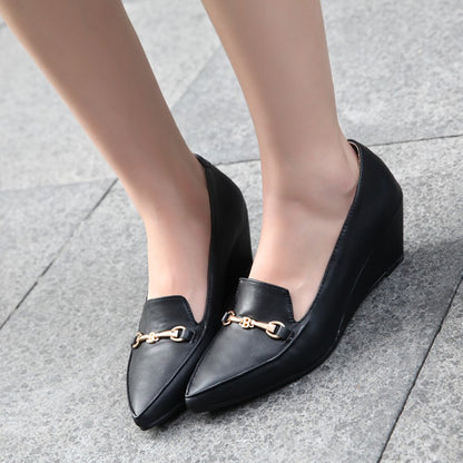 Women's Heels Pointed Toe Platform Wedge Shoes