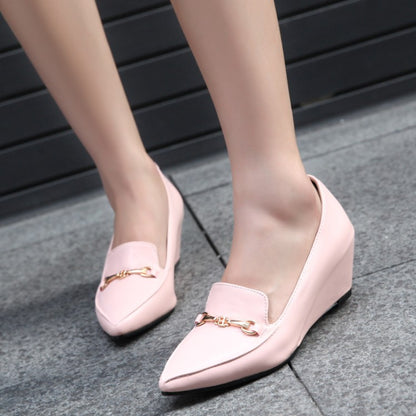 Women's Heels Pointed Toe Platform Wedge Shoes