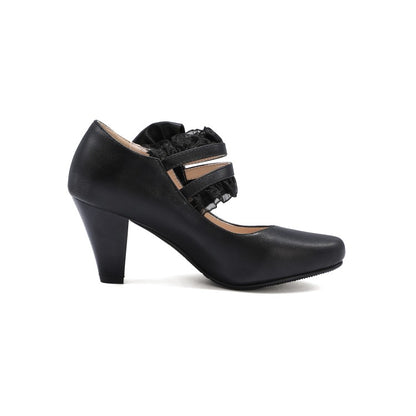 Women's Bwotie Mary Jane Block Heels Pumps