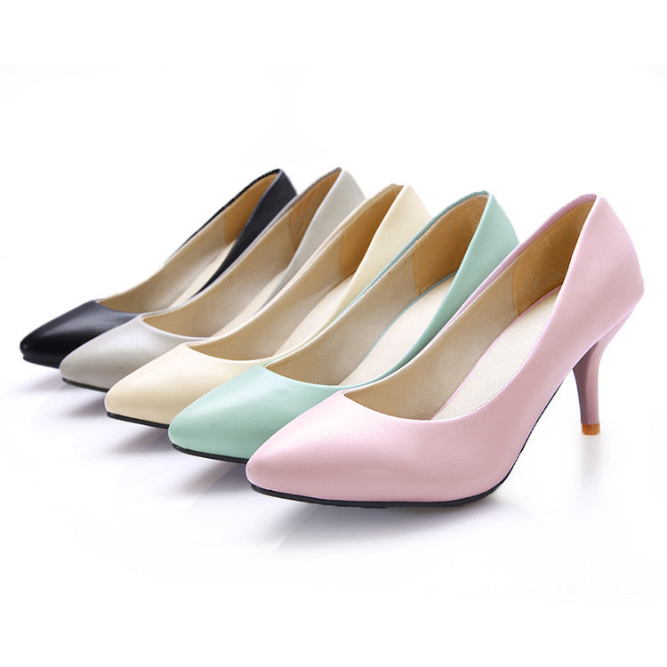 Pointed Toe High Heel Shoes Woman 2305