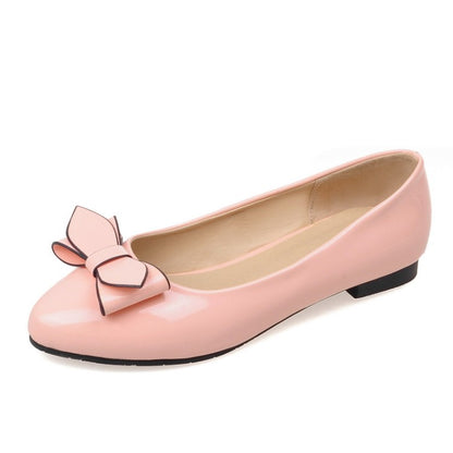 Women's Bowtie Pumps Flats Shoes