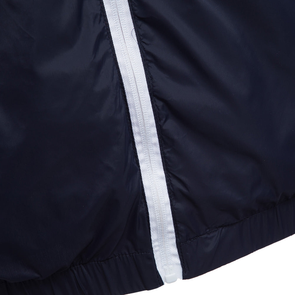 Men's Casual Thin Color Block Zipper Design Long Sleeves Hoodies
