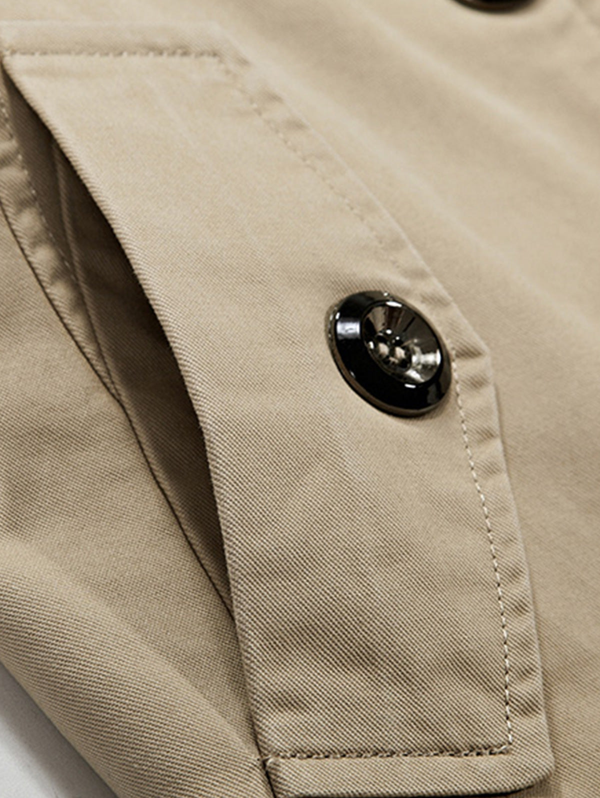Men's Single-Breasted Slim Lapel Long Sleeves Jacket