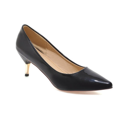 Women's Patent Leather High Heel Stiletto Pumps