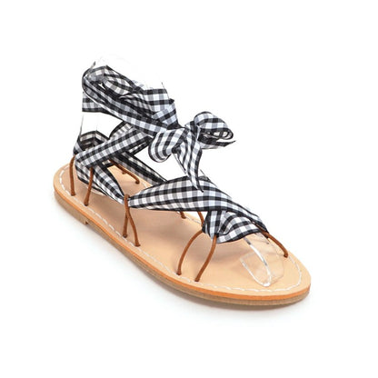 Women's's Strapped Slik Flat Sandals