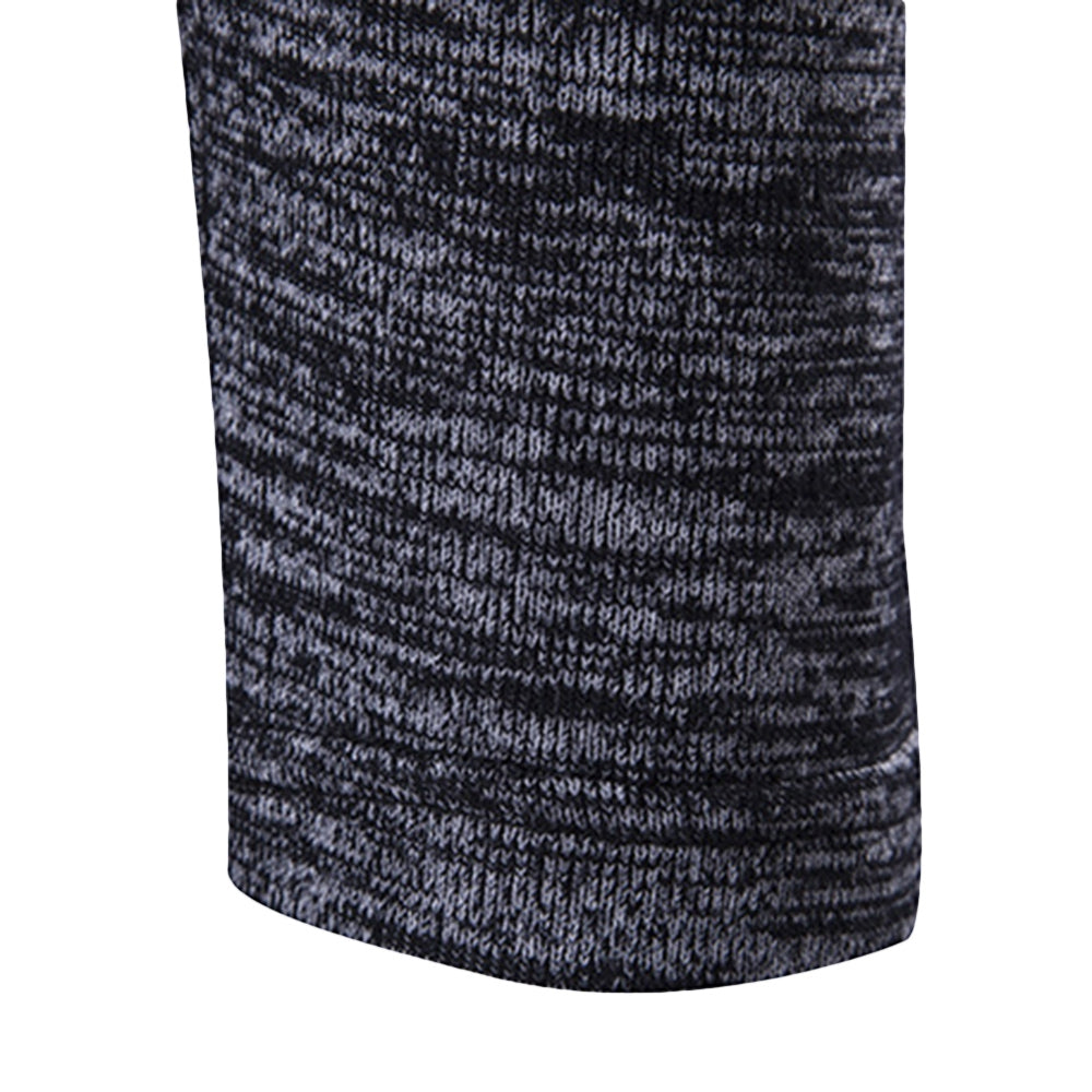 Men's Lapel Long Sleeves Sweater Cardigan