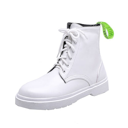 Women Short Motorcycle Boots Shoes Woman