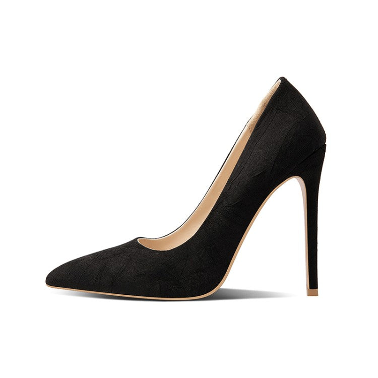 Women's Pointed Toe High Heel Pumps Shoes Woman