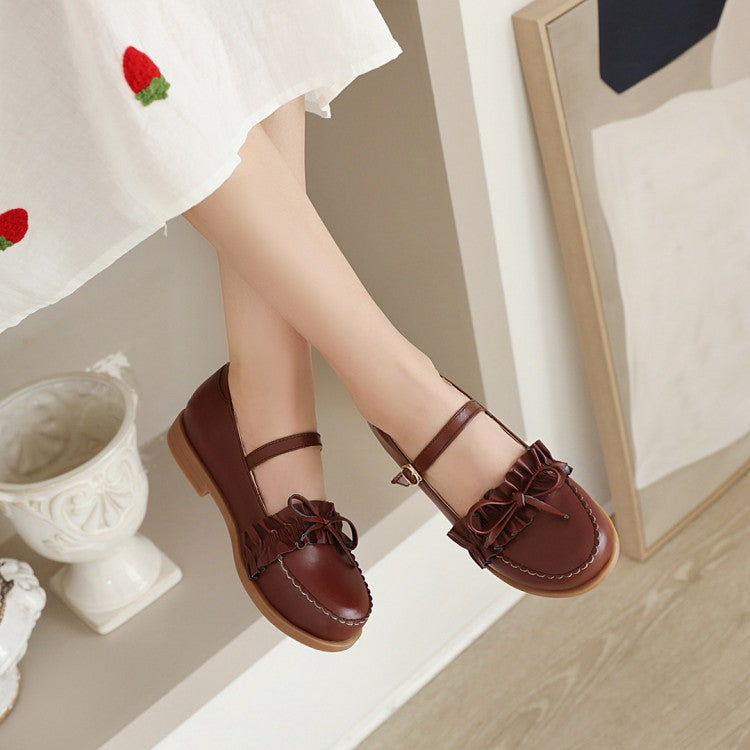 Women's  Knot Flats Mary Jane Shoes