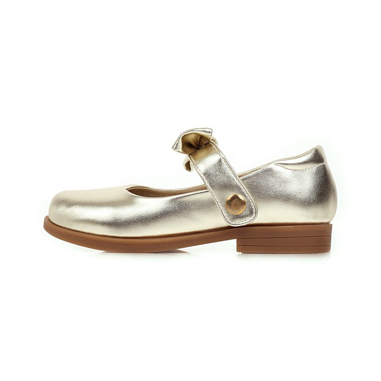 Women's  Bow Flats Mary Jane Shoes