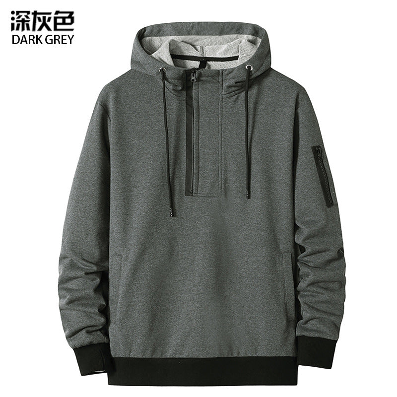 Men's Out Door Sports  Casual Hooded Sweater Coat Shirts