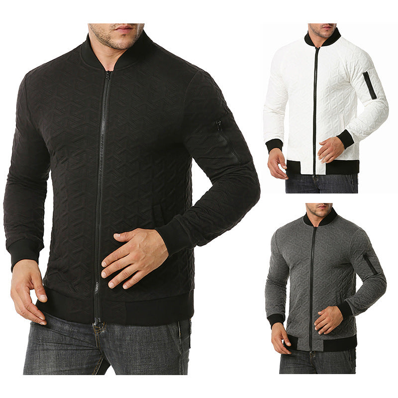 Men's Cotton Overall Coat Bomber Jacket Shirts