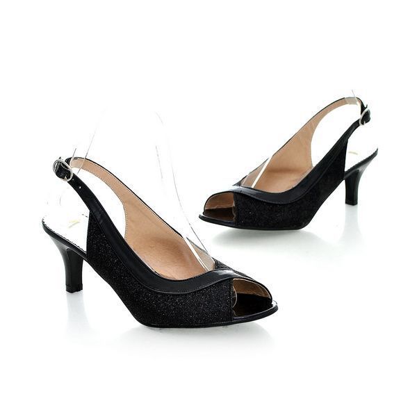 Women High Heel Slingbacks Sandals Shoes 3809