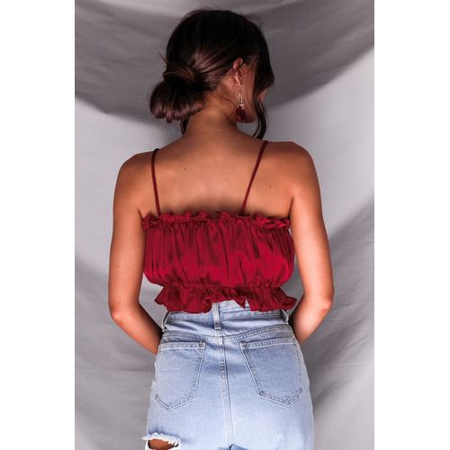Slings All-matched Sexy Wrinkle Tube Top Women Tank Tops