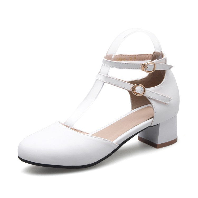 Women's Duo Straps Sandals Dress Shoes for Summer 4969