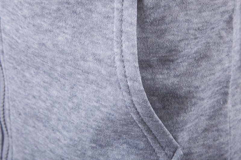 Men's Hooded Zipper Pocket Sweater Vest