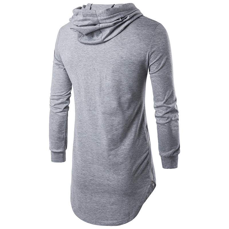 Men's Fashion Personality Street Style Street Style Hooded T-shirt