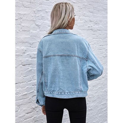 Fashion Daily Loose All-matched Denim Women Jackets