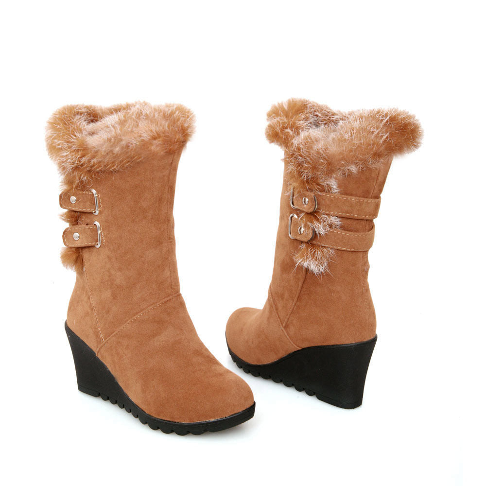 Women Winter Round Toe Ankle Boots Block High Heels Zipper Lace Up Short  Boots | eBay
