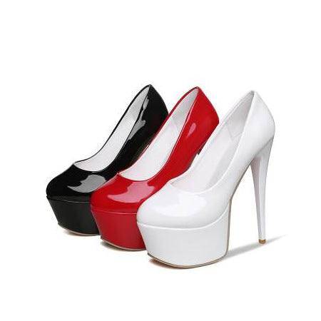 Women's High Heel Platform Pumps Shoes 4099