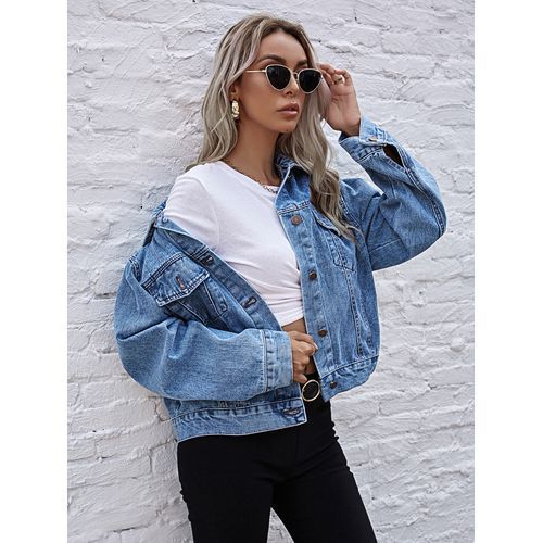 Fashion Daily Loose All-matched Denim Women Jackets