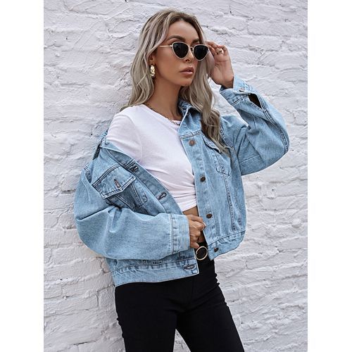 Fashion Daily Loose All-matched Denim Women Jackets