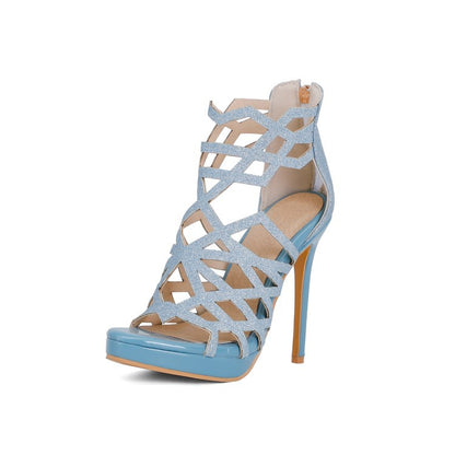 Women's High Heel Gladiator Platform Sandals