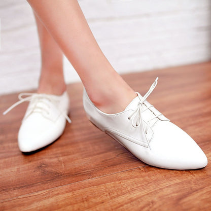 Women's Patent Leather Flats Shoes