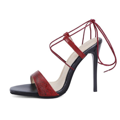 Women's Strappy High Heel Stiletto Sandals