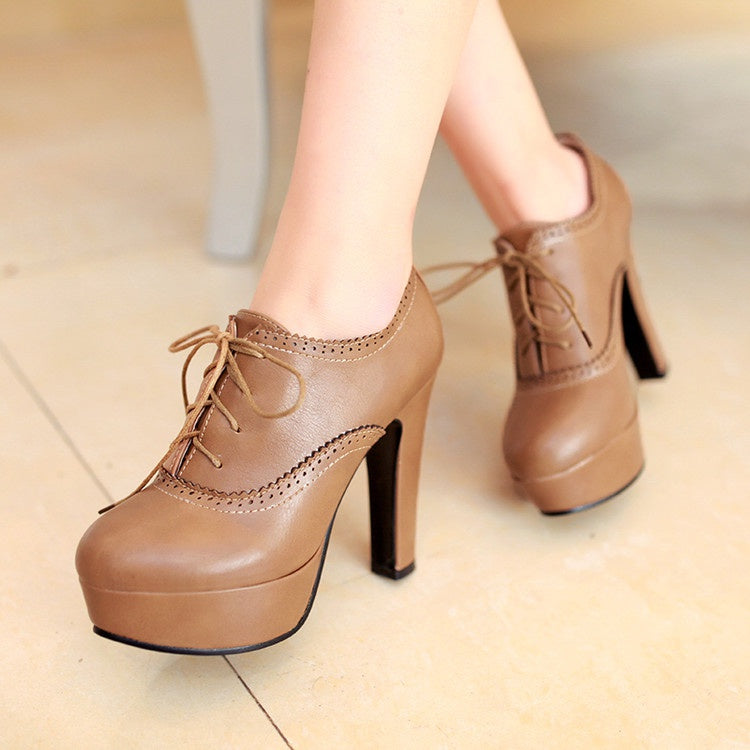 Women's Platform High Heels Shoes