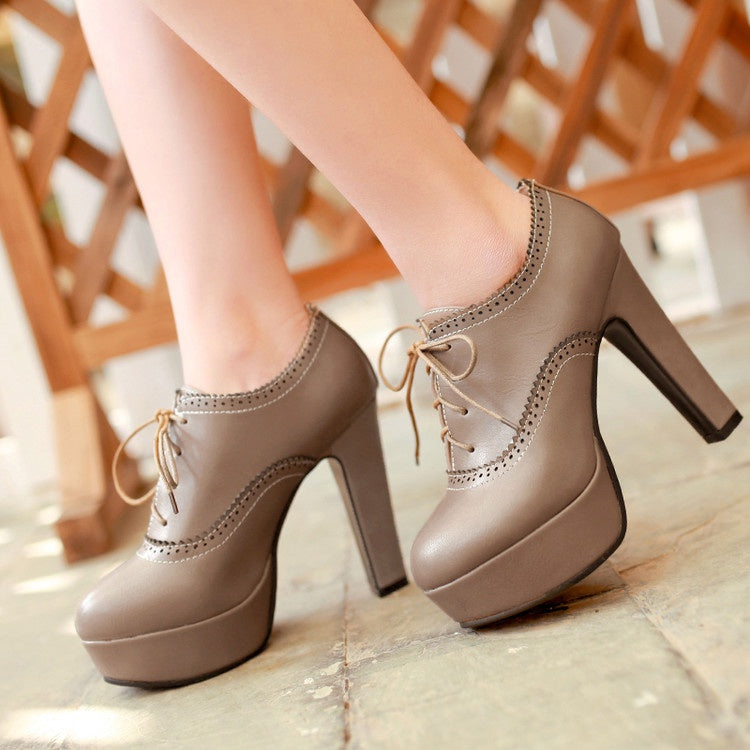Women's Platform High Heels Shoes