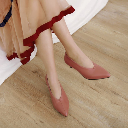 Women's Pointed Toe Pumps High Heels