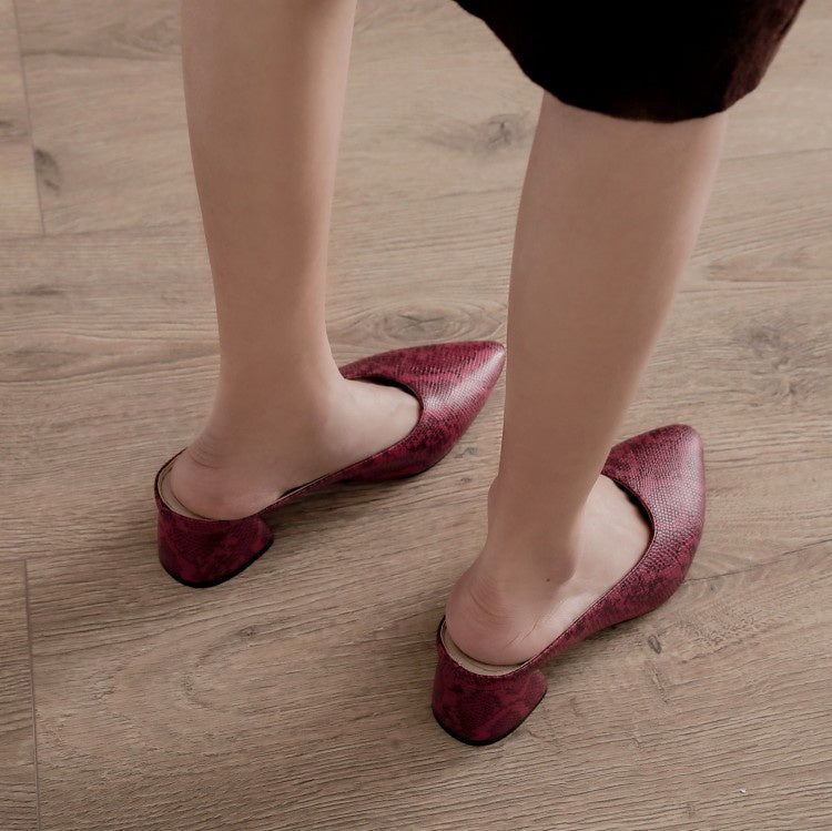 Women's Snake-print High Heel Sandals
