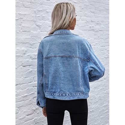 Fashion Daily Loose All-matched Denim Women Jackets