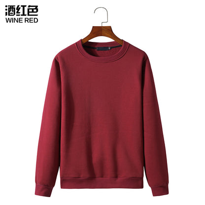 Round Neck Sweater Long Sleeved Sweatshirt