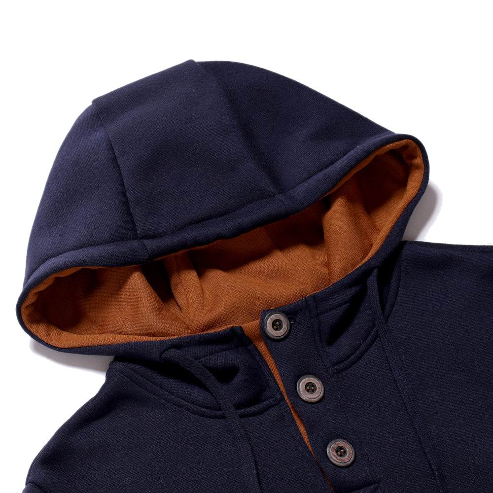 Pocket Design Slim Fit Long Sleeve Casual Hoodies for Men 6748