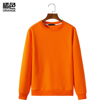 Round Neck Sweater Long Sleeved Sweatshirt